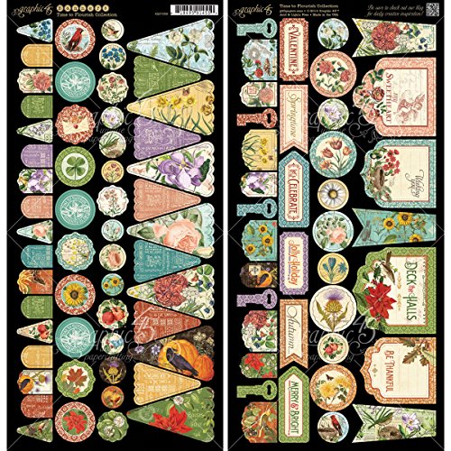 Time To Flourish Cardstock Die-Cuts 6