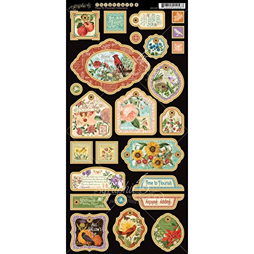 graphic45 aggloméré décoratif, multicolore