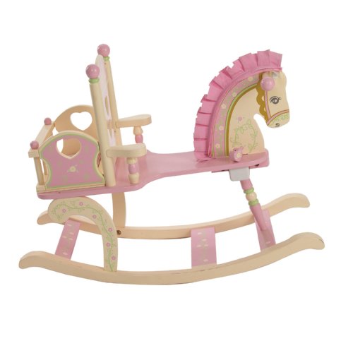 Levels of Discovery Levels Of Discovery Rock-A-My-Baby Rocking Horse Pink/Cream code EAN 0820404200055 
