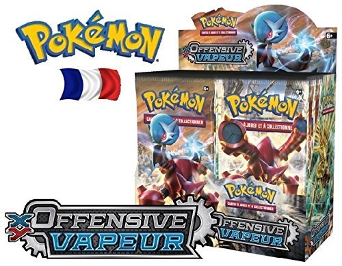 Display de 36 boosters Pokémon XY 11 offensive ...