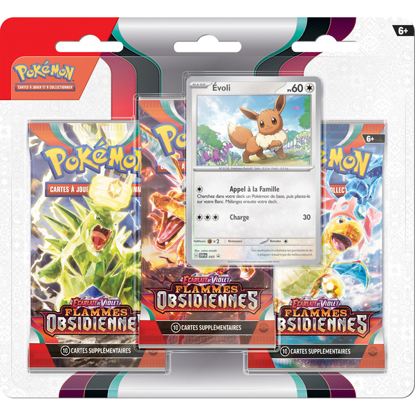 Pack 3 Boosters EV03 Pokémon
