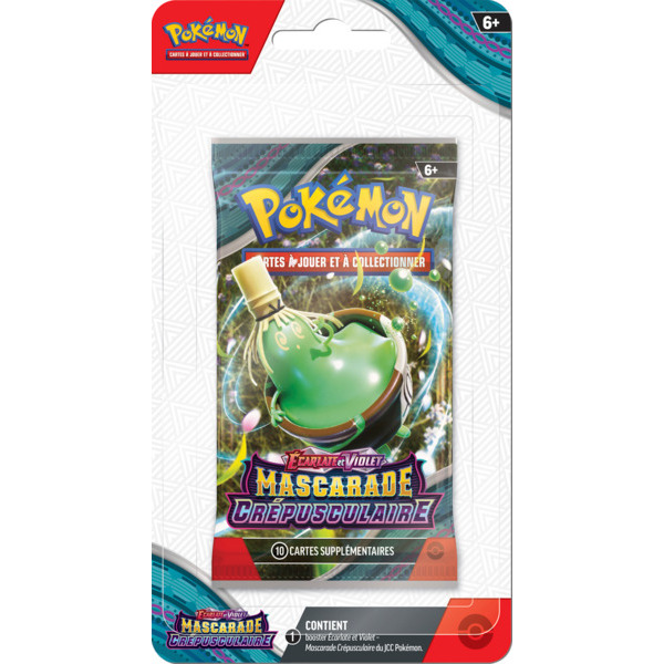 POKEMON BOOSTER POKÉMON MASCARADE CREPUSCULAIRE POKEMON code EAN 0820650558399 