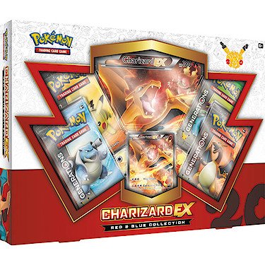 Pokemon TGC - Charizard EX Red & Blue Collectio...