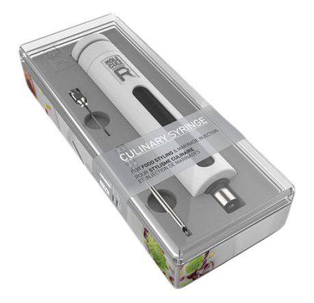 Cuisine seringue et injecteur à marinade, blanc...