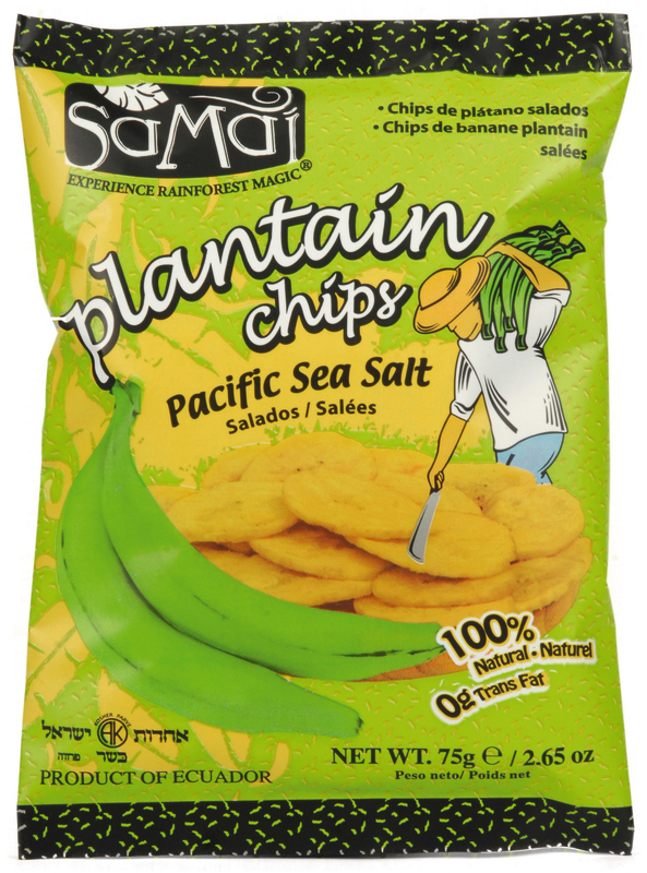 CHIPS DE BANANE PLANTAIN SALÉE samai