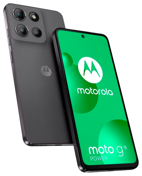  Smartphone Motorola G15 Power 4G 8/256Go code EAN 0840023284960 