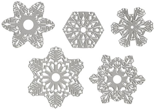 Thinlits lot de 5 matrices flocons de neige