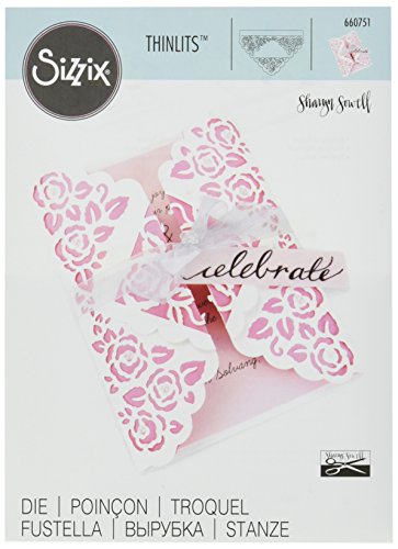 660751 thinlits die matrice carte á volet rempl...