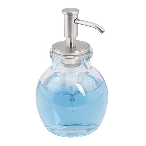 Distributeur de savon mDesign à pompe en verre ...