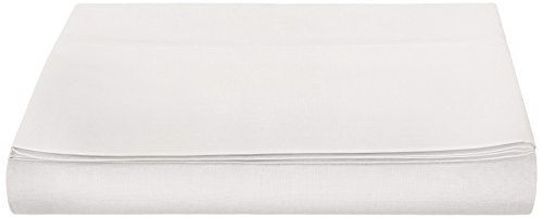 Drap en polycoton 200 fils blanc 280 x 320 + 10 cm