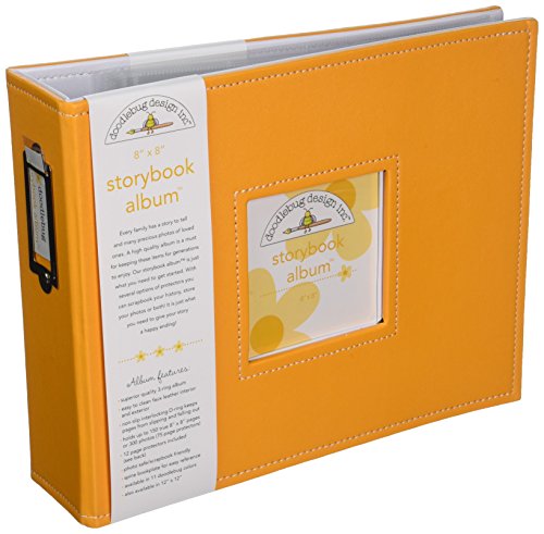 Doodlebug Design Album romanesque 8 « X 8 »-mandarine 0842715027367 (0842715027367)