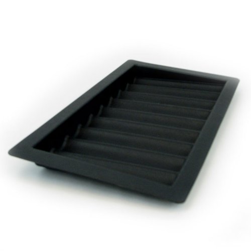 9 Row Chip Tray - black