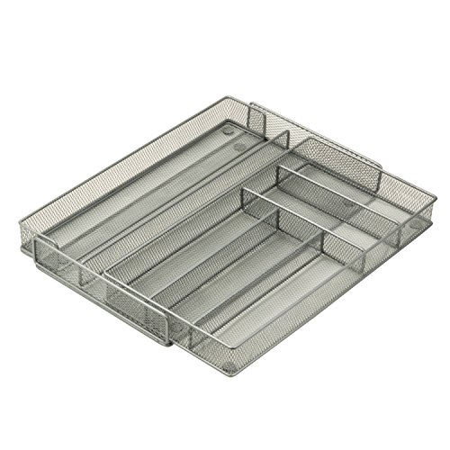 Honey Can Do KCH-02163 Bac à Couverts Extensibl...