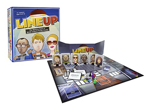 Lineup - stimulating memory board game with a g...