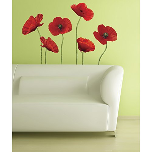 Coquelicot Xxl Sticker - MonBeauTapis