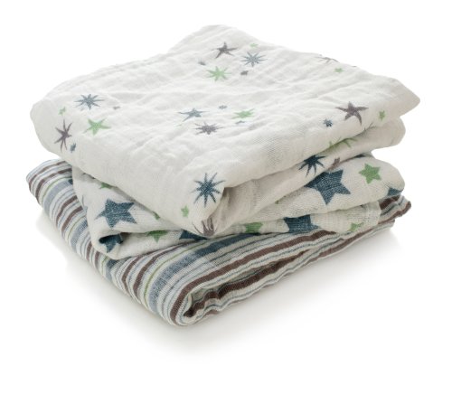 Petit lange prince charming etoiles bleues pack...