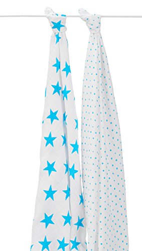 Pack de 2 maxi-langes fluro blue