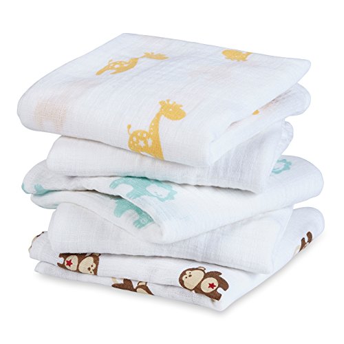 aden by aden+anais Lot de 5 Musy-Langes en Mous...