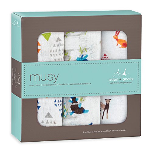 Musy lange classique paper tales vert pack de 3