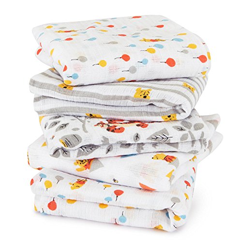 aden by aden+anais Lot de 5 Musy-Langes en Mous...