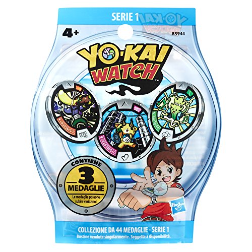 Yokai Season 1 - medals blind bag by yokai (3 per pack) - 1 sachet de 3 medailles yo-kai code EAN 0849795019435 