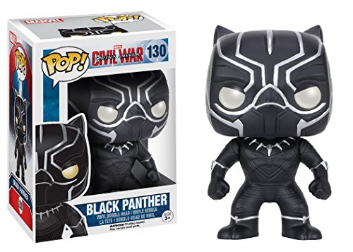 Funko - POP Marvel - Cap America 3 - Black Panther