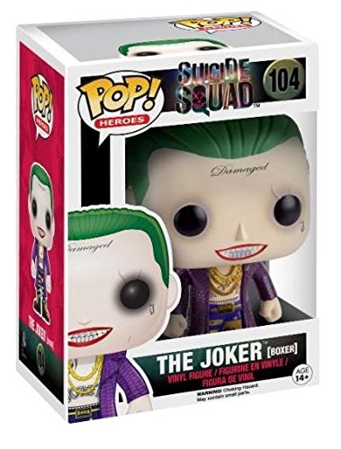 Funko Pop. fk8660 3.94-inch Suicide Joker Squad...