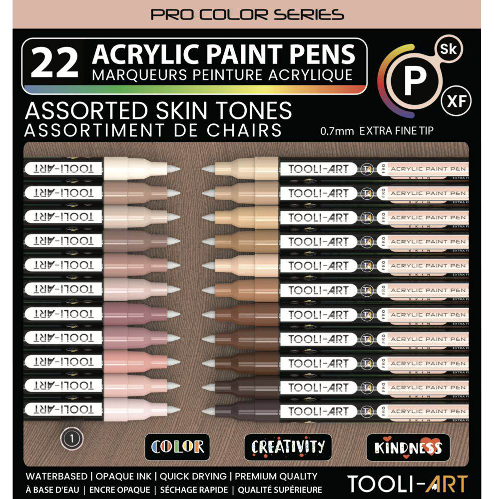 22 MARQUEURS TOOLI-ART 0850030298270 Tooli-Art