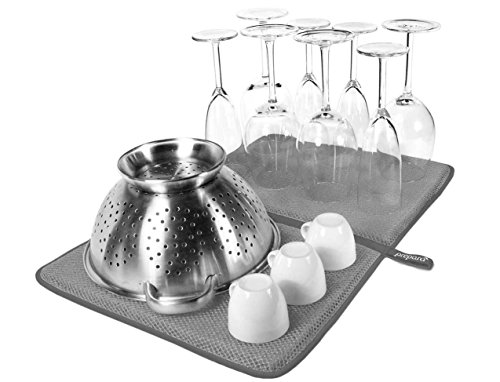 Pp06-ddgy tapis de séchage anti-bactérien gris