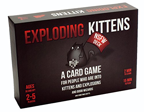 Exploding Kittens Nsfw edition (jeu de cartes - edition contenu explicite) - version anglaise code EAN 0852131006013 
