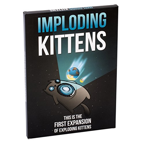 Exploding Kittens Imploding Kittens: la première extension du jeu Exploding Kittens « les Chatons explosifs » - Version anglaise code EAN 0852131006051 