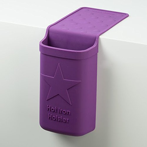 Holster Brands Clip ceinture marques Fer à Repasser en Silicone Résistant à la chaleur original-purple 0853476004627 (0853476004627)
