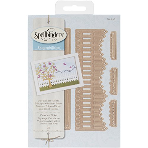 Spellbinders Shapeabilities dies-victorian picket code EAN 0879216028470 