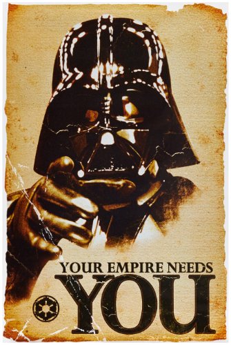 1art1 52077 Poster Star Wars Darth Vader L'Empi...