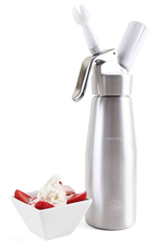 ICO Siphon à Chantilly Professionnel 500ml en A...