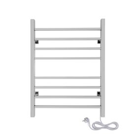  Sèche-serviettes électrique chrome 150W WarmlyYours, Dimensions: 80 cm x 60 cm code EAN 0881308069520 