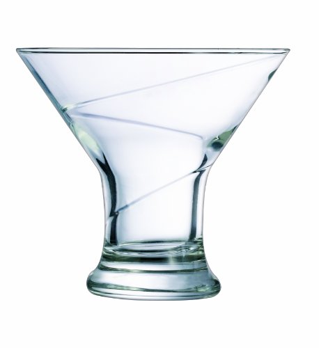 9294550 6 coupes à glace toffee verre