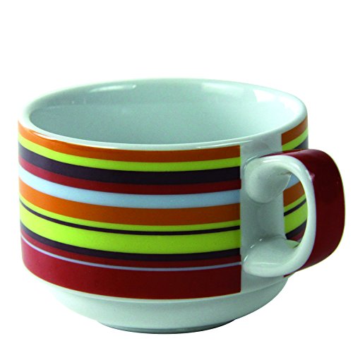 5084295 lot de 6 tasses à thé côte soleil porce...