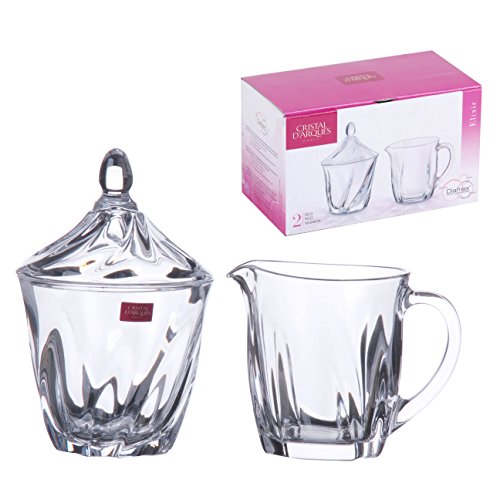 Paris 21 cl en cristal diamax sucrier et pot à lait 0883314275957 Cristal d'Arques Paris 21 cl en cristal diamax sucrier et pot à lait 0883314275957 Cristal d'Arques