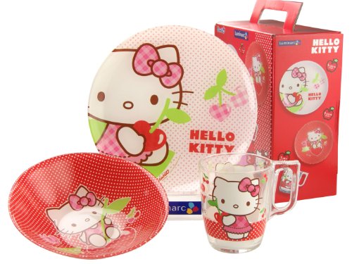 15725 hello kitty cherries service d'enfant por...