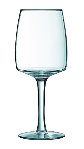 7276010 verres à pied vin verre transparent 24 ...