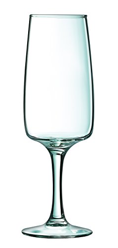 7276012 lot de 6 flûtes verre transparent 17 cl