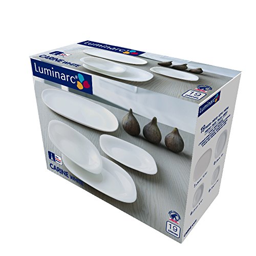 00270 carine luminarc service de table 19 pièce...