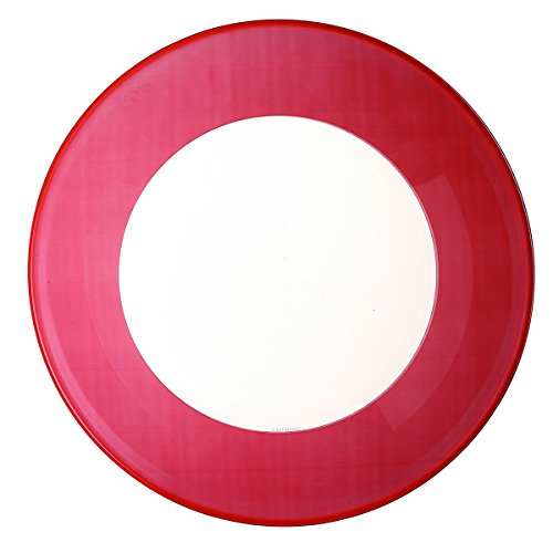 8010473 simply color lot de 6 assiettes rouge 2...