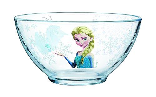 Bol reine des neiges en verre transparent
