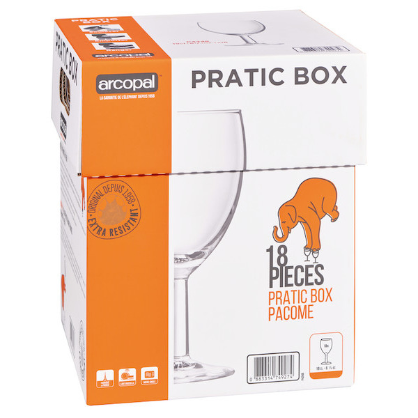 arcopal Coffret Cosy pack de 18 verres ballons   0883314749274 (0883314749274)