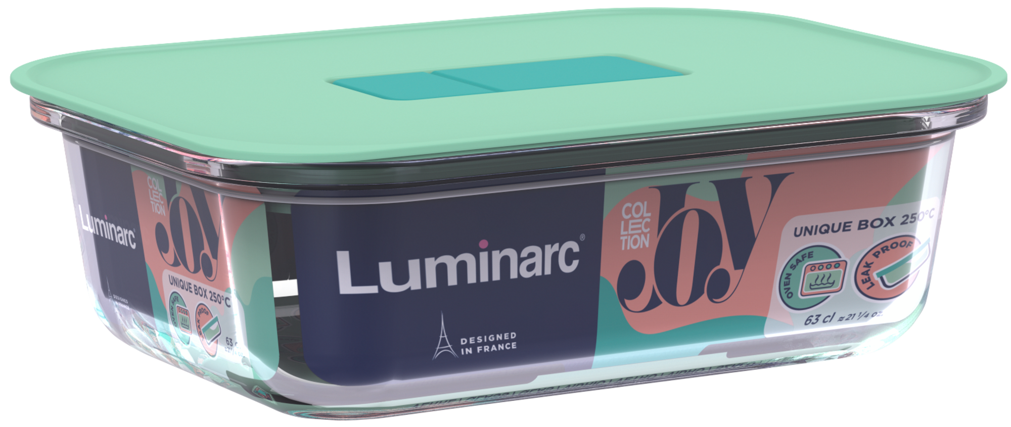 LUMINARC BOÎTE RECTANGULAIRE 63 CL code EAN 0883314987508 