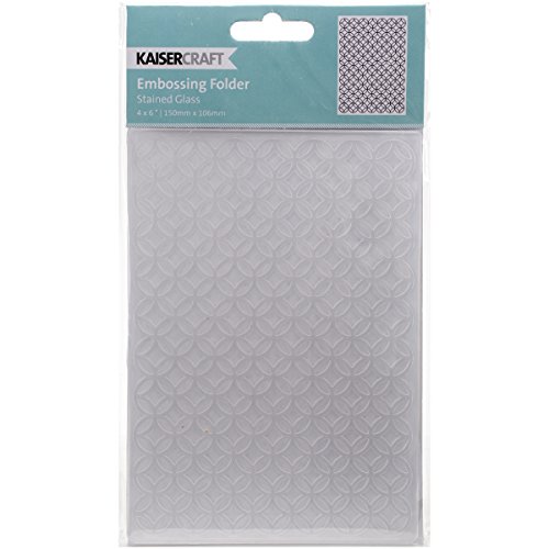 Kaiser Craft 106 x 150 mm en verre teinté embos...