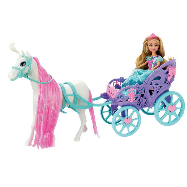 Princesse Sparkle Girlz et son carrosse