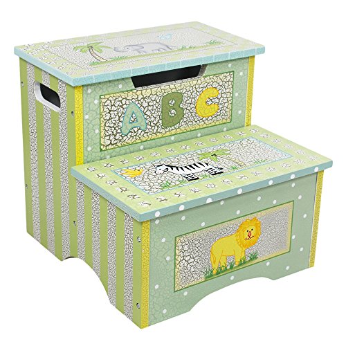 Teamson Kids Vert Peint à la main sculpté craqu...